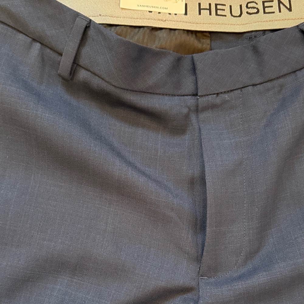 Van Heusen Dark Blue Trousers - Picture 4 of 4